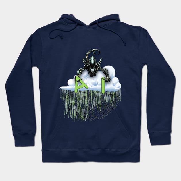 AI Hoodie by piksimp